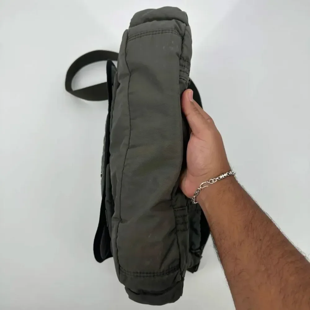 Vintage Fossil Military Style Messenger Bag